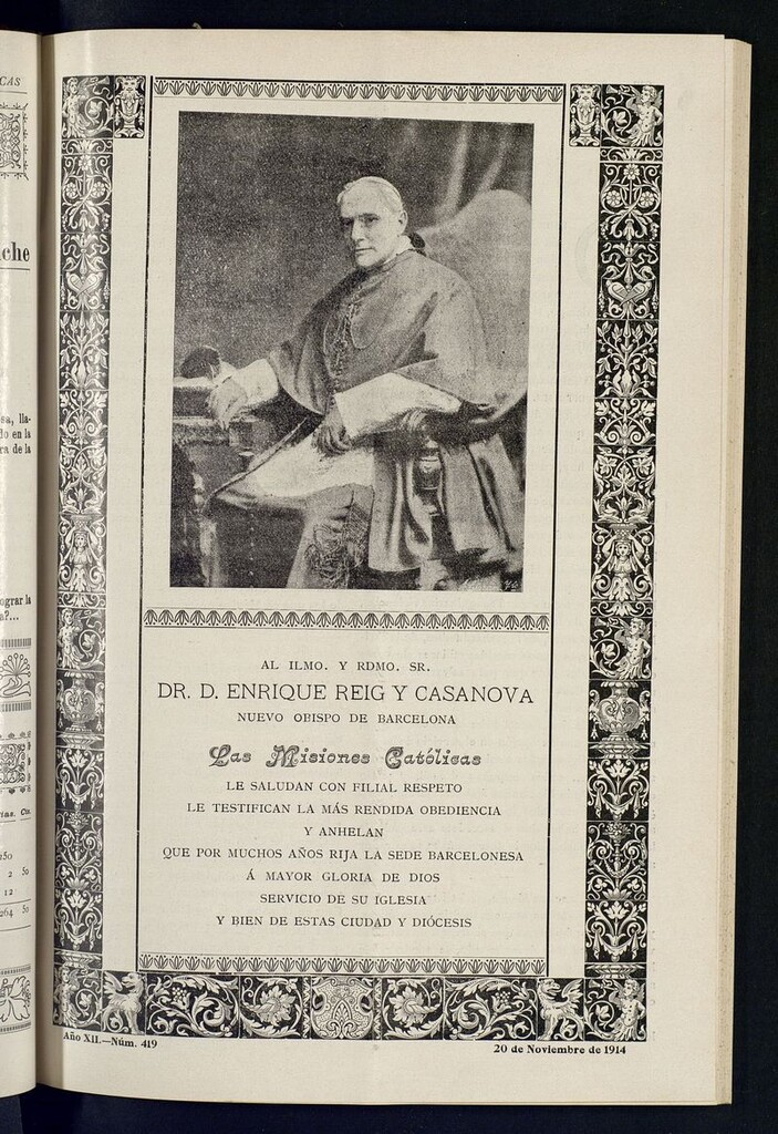Miniatura de Las Misiones Católicas del 20 de noviembre de 1914