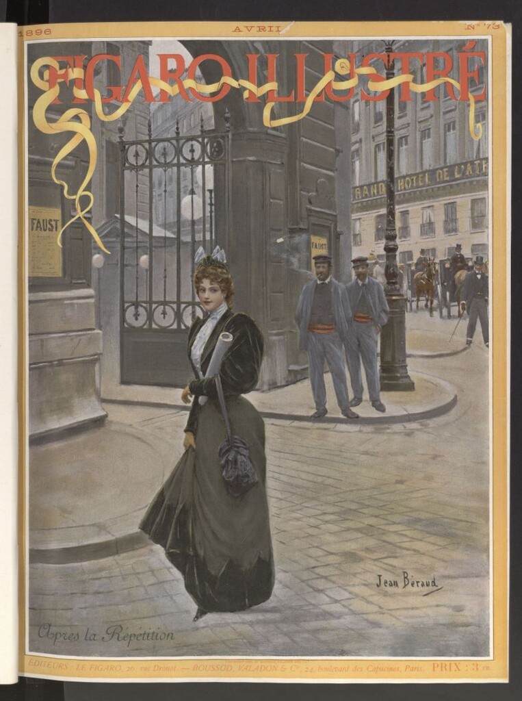 Miniatura de Figaro Illustré de avril de 1896