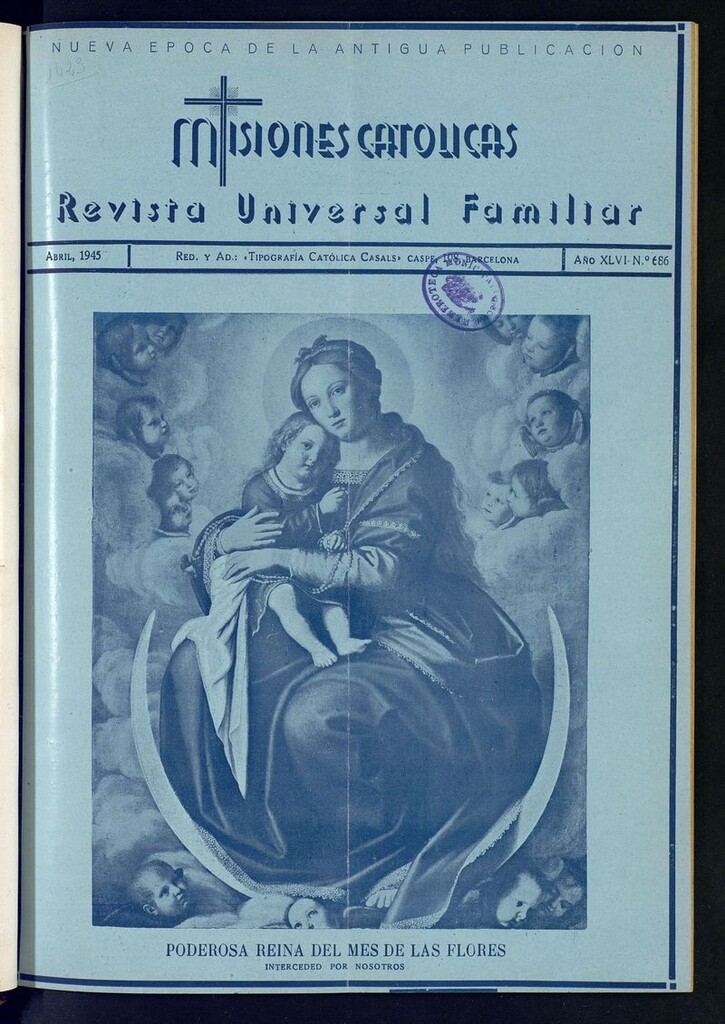 Miniatura de Las Misiones Católicas de abril de 1945
