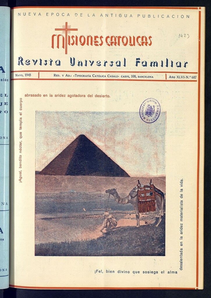 Miniatura de Las Misiones Católicas de mayo de 1945