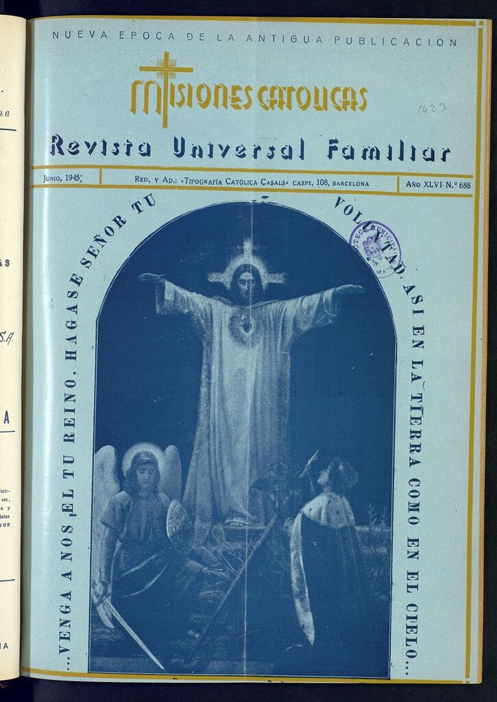 Miniatura de Las Misiones Católicas de junio de 1945