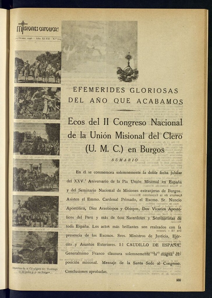 Miniatura de Las Misiones Católicas del 25 de diciembre de 1946