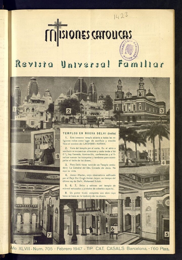 Miniatura de Las Misiones Católicas de febrero de 1947
