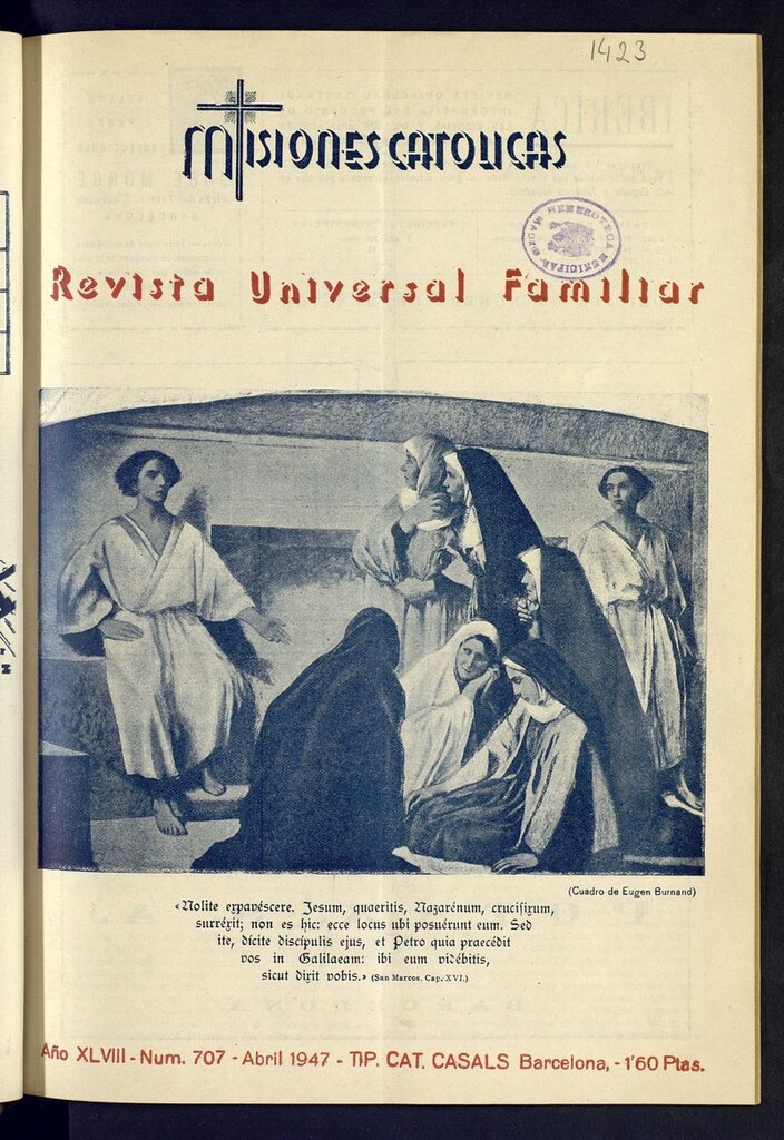 Miniatura de Las Misiones Católicas de abril de 1947