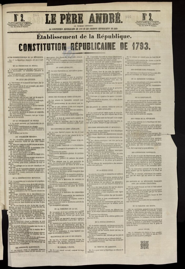 Miniatura de Le Pére André de 1848, nº 2