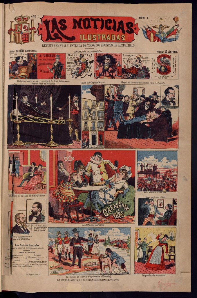 Miniatura de Las Noticias Ilustradas del 4 de febrero de 1883