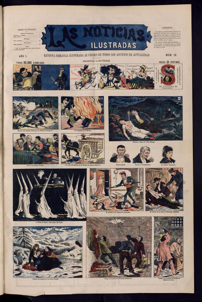 Miniatura de Las Noticias Ilustradas del 25 de febrero de 1883