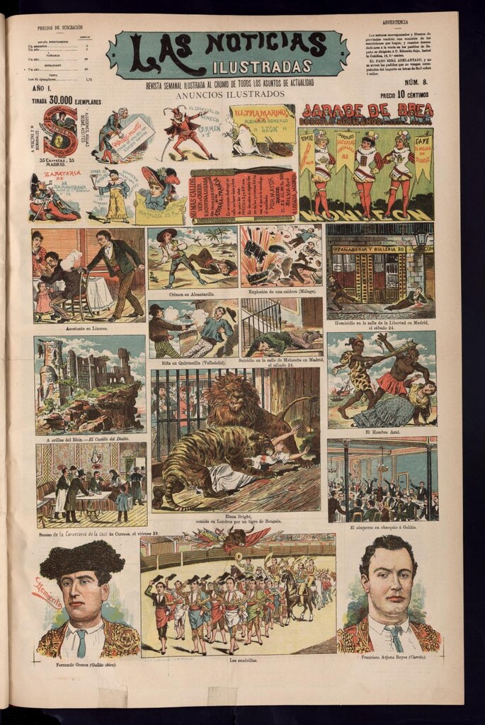 Miniatura de Las Noticias Ilustradas del 1 de abril de 1883