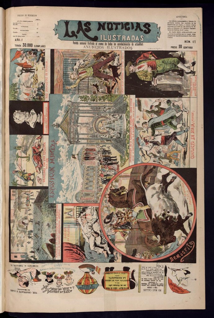 Miniatura de Las Noticias Ilustradas del 3 de junio de 1883