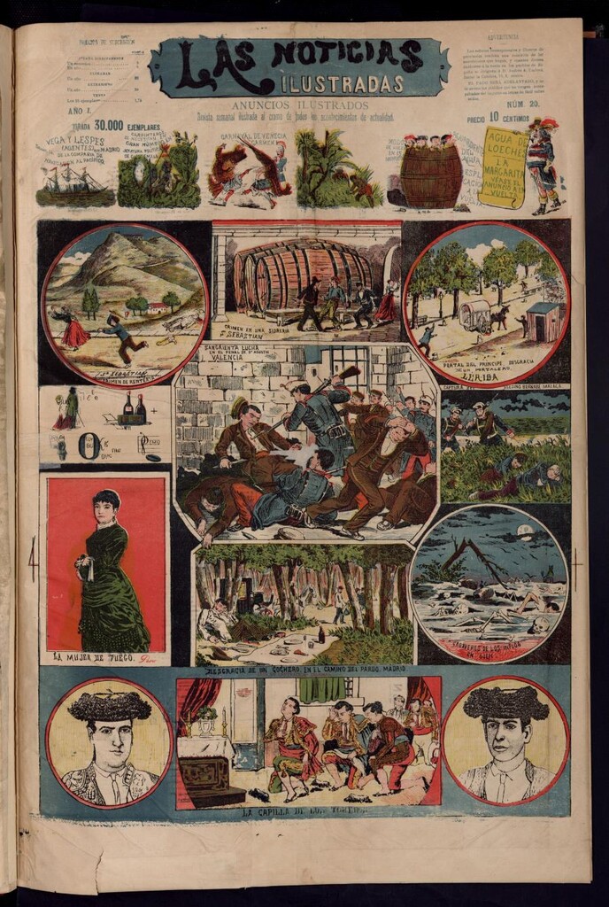 Miniatura de Las Noticias Ilustradas del 1 de julio de 1883