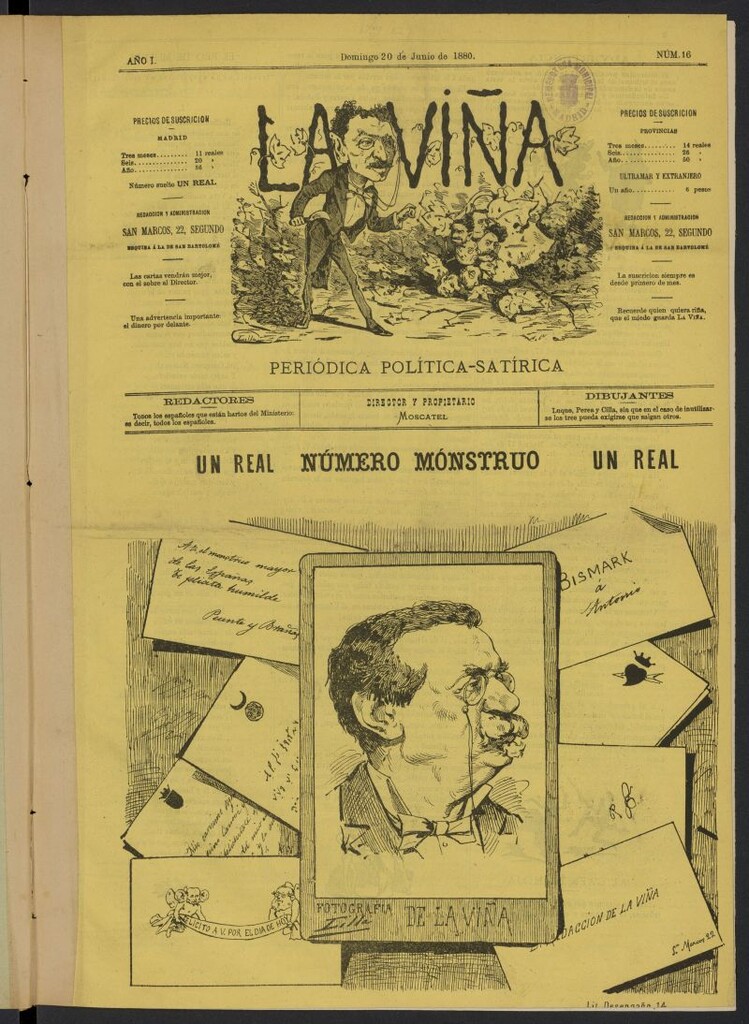 Miniatura de La Viña del 20 de junio de 1880, nº 16