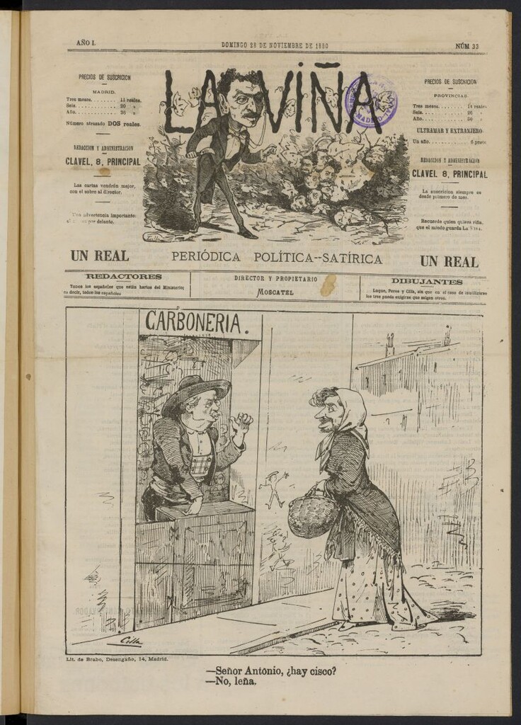 Miniatura de La Viña del 28 de noviembre de 1880, nº 33