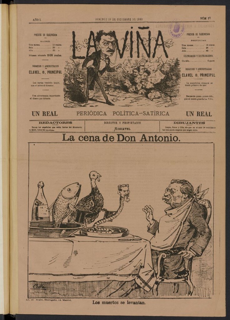Miniatura de La Viña del 26 de diciembre de 1880, nº 37