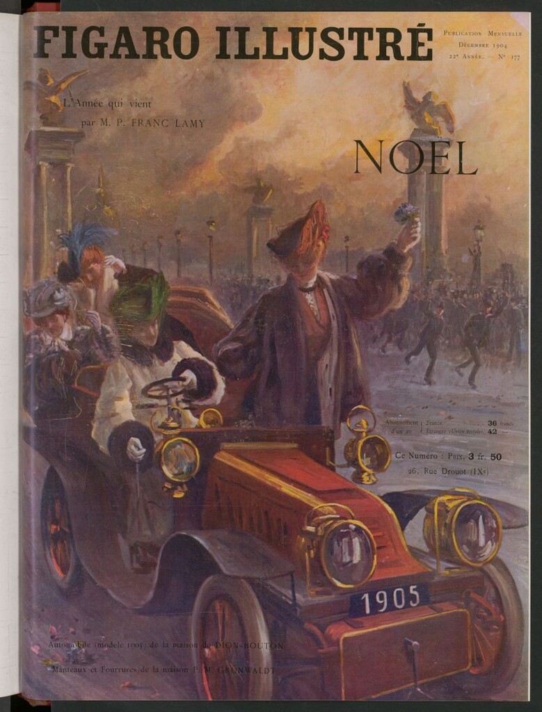 Miniatura de Figaro Illustré decembre  1904