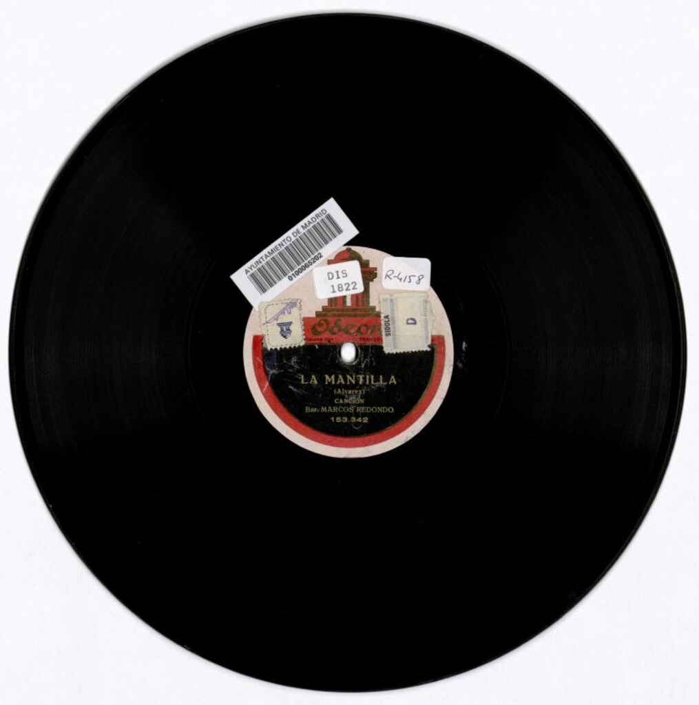 Miniatura de La mantilla : canción ; El contrabandista : canción
