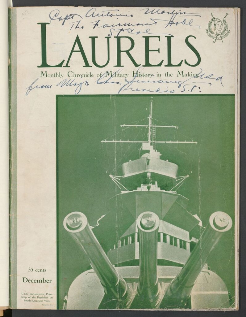 Miniatura de Laurels : monthly chronicle of history in the making. December