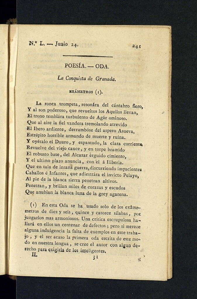 Miniatura de Minerva o el Revisor General del 24 de junio de 1806, nº 50