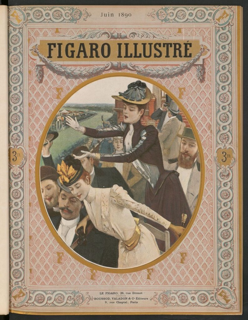 Miniatura de Figaro Illustré juin 1890
