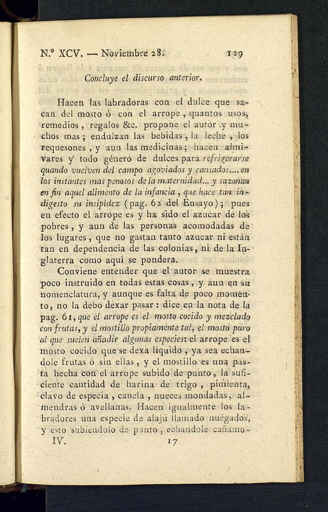 Miniatura de Minerva o el Revisor General del 28 de noviembre de 1806, nº 95