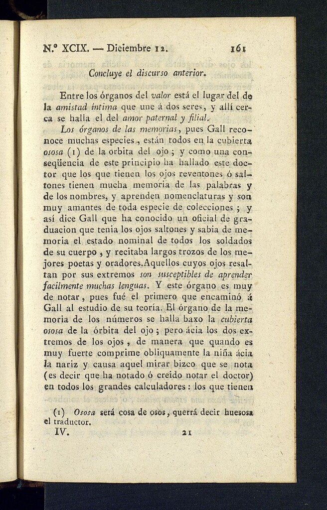 Miniatura de Minerva o el Revisor General del 12 de diciembre de 1806, nº 99