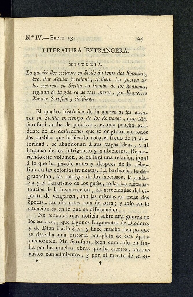 Miniatura de Minerva o el Revisor General del 13 de enero de 1807, nº 4