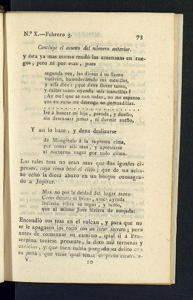Miniatura de Minerva o el Revisor General del 3 de febrero de 1807, nº 10