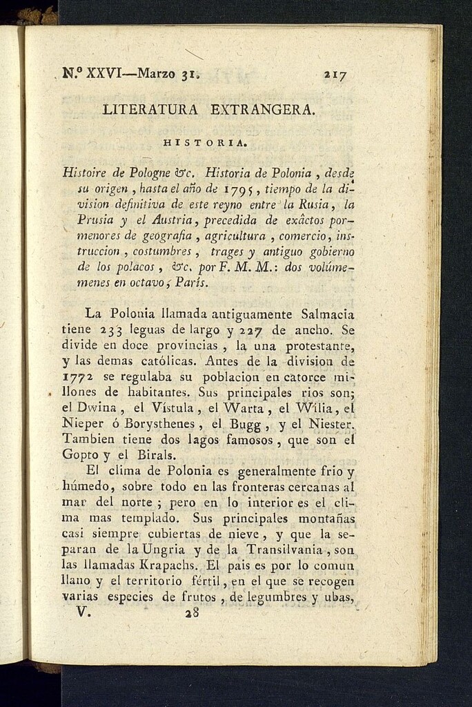 Miniatura de Minerva o el Revisor General del 31 de marzo de 1807, nº 26
