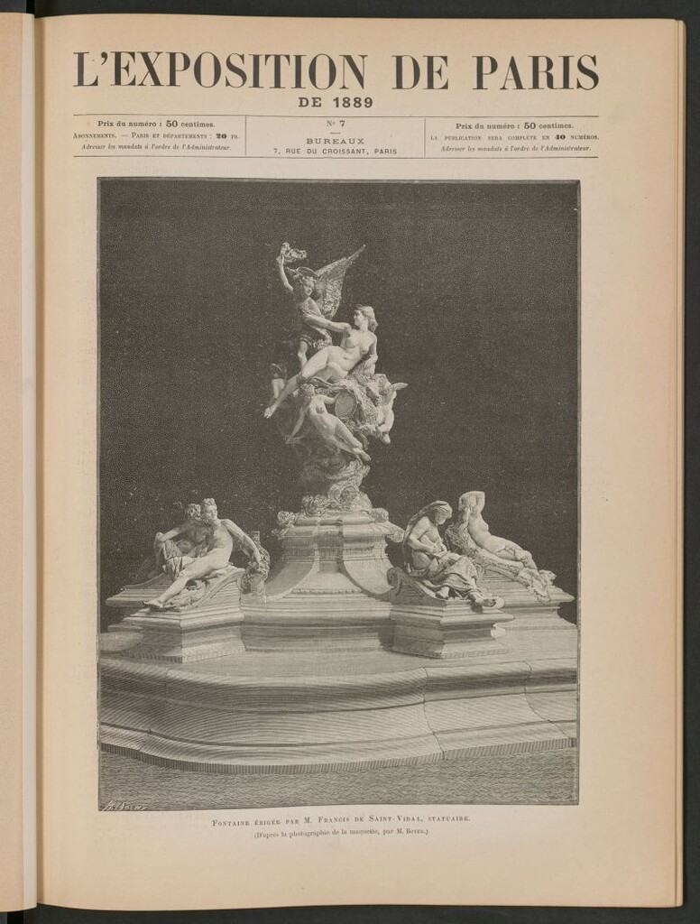 Miniatura de L´Exposition de Paris de 1889, 15 mars 1889