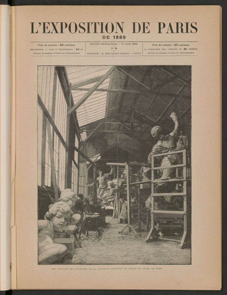 Miniatura de L´Exposition de Paris de 1889, 1er avril 1889