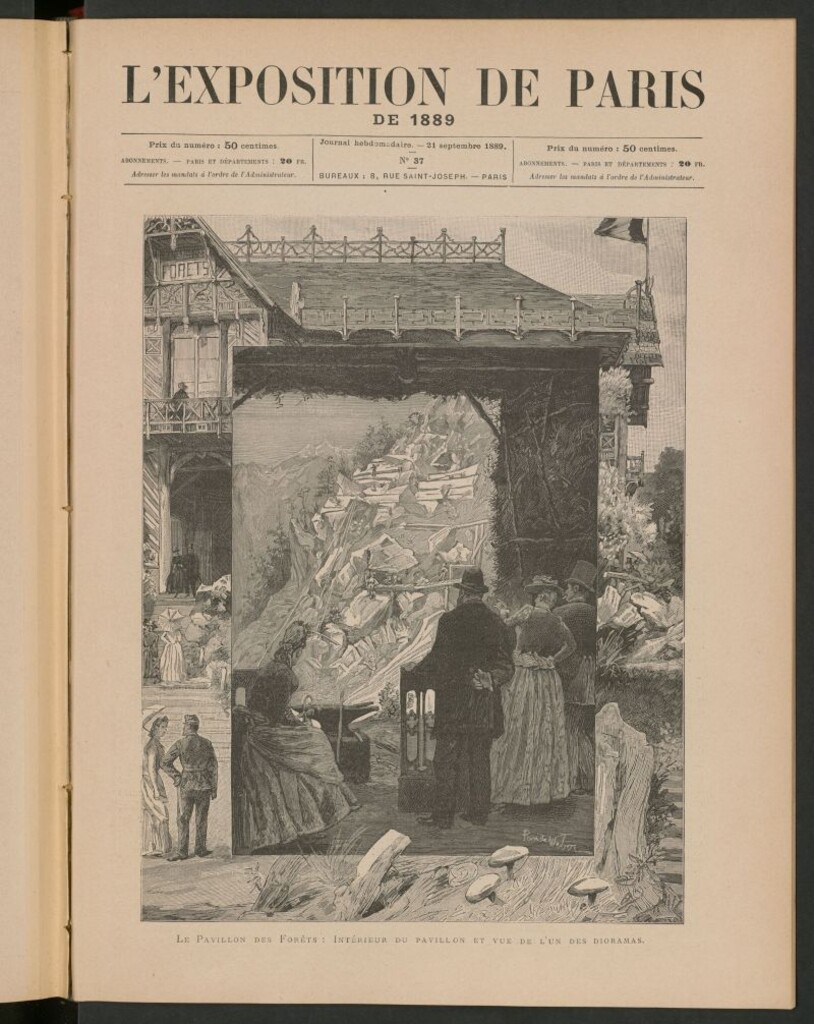 Miniatura de L´Exposition de Paris de 1889, 21 septembre 1889
