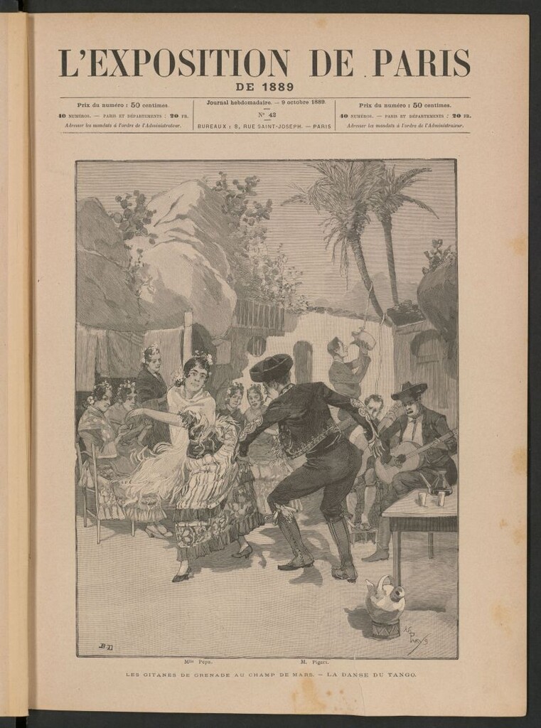 Miniatura de L´Exposition de Paris de 1889, 9 octobre 1889