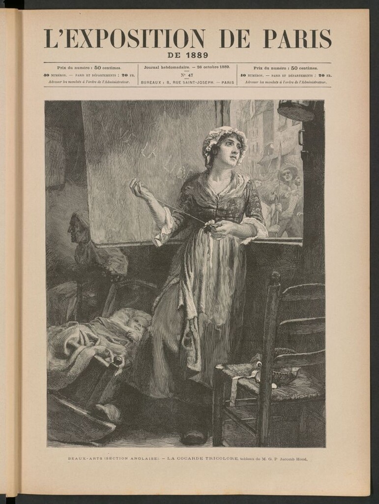 Miniatura de L´Exposition de Paris de 1889, 26 octobre 1889