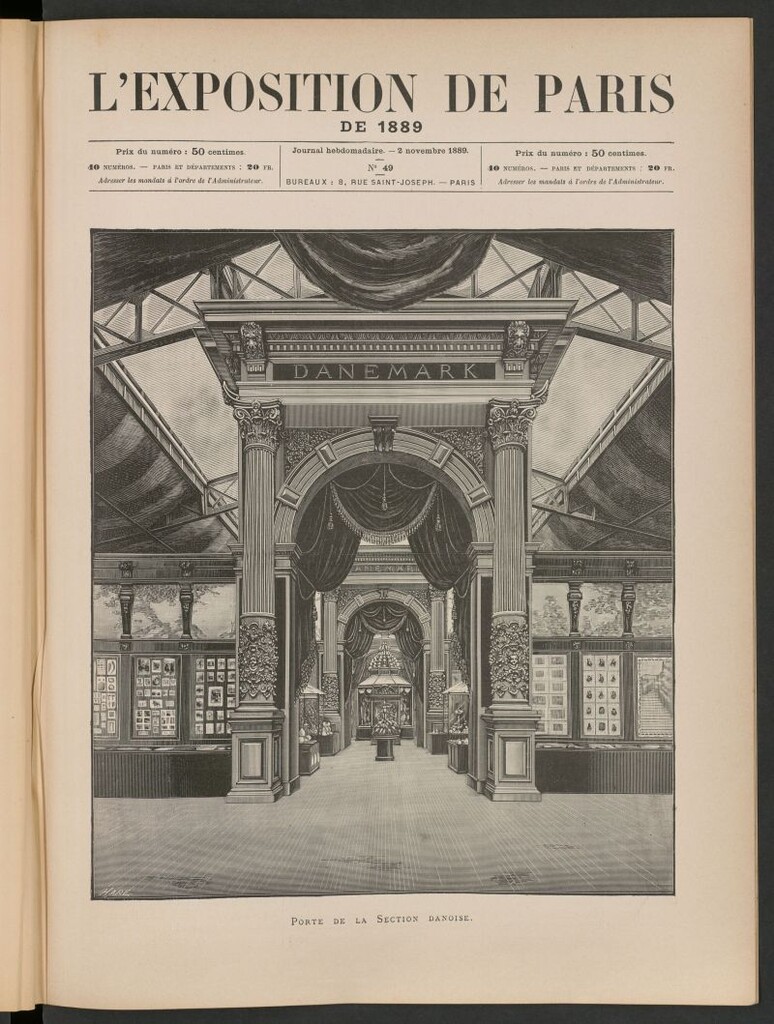 Miniatura de L´Exposition de Paris de 1889, 2 novembre 1889