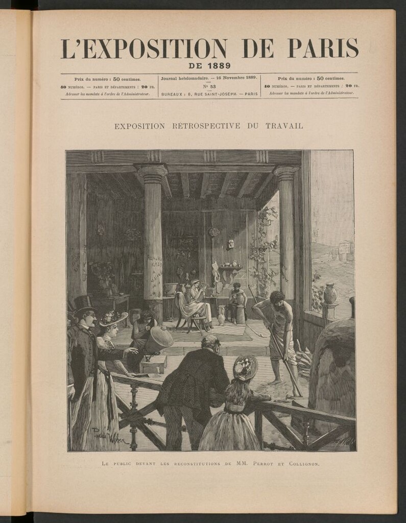 Miniatura de L´Exposition de Paris de 1889, 16 novembre 1889