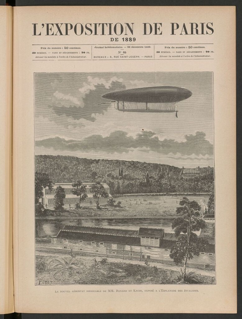 Miniatura de L´Exposition de Paris de 1889, 28 décembre 1889