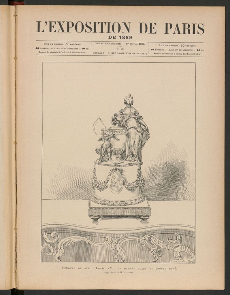 Miniatura de L´Exposition de Paris de 1889, 1er février 1890