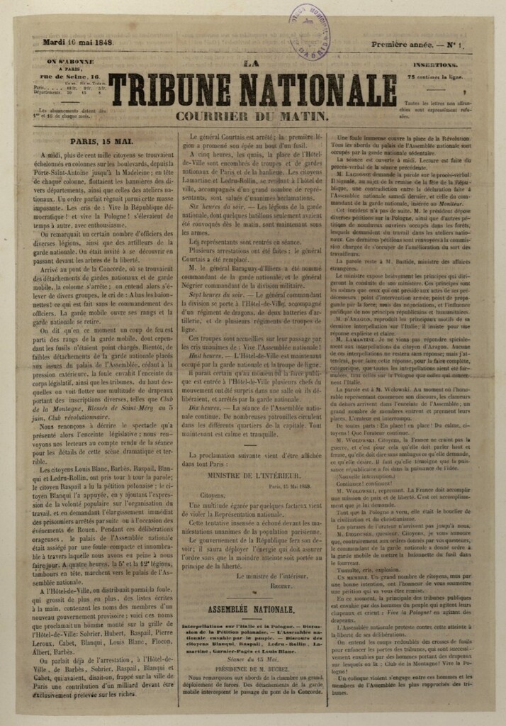 Miniatura de La Tribune Nationale