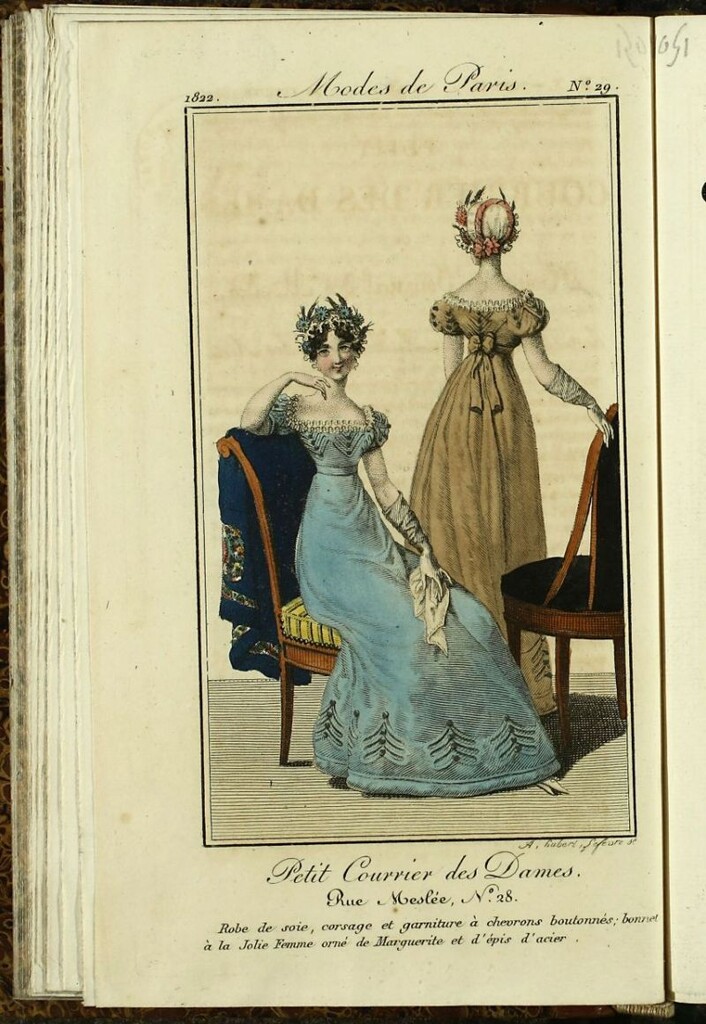 Miniatura de Petit Courrier des Dames : annonces des modes, des nouveautés et des arts del 20 de Febrero de 1822