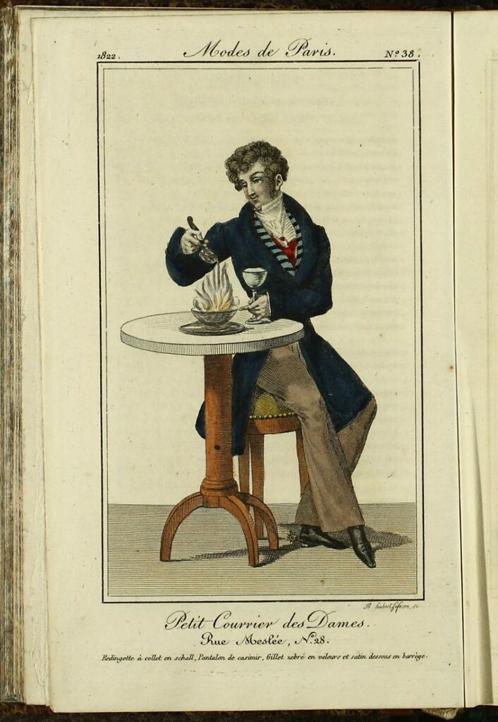 Miniatura de Petit Courrier des Dames : annonces des modes, des nouveautés et des arts del 25 de Marzo de 1822