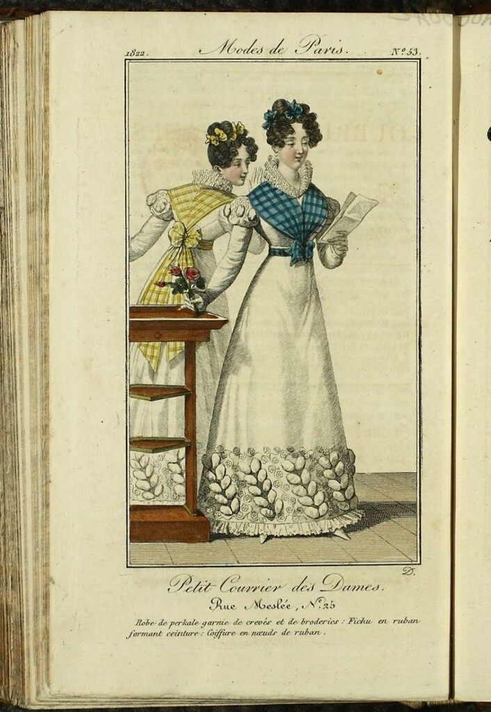 Miniatura de Petit Courrier des Dames : annonces des modes, des nouveautés et des arts del 31 de Mayo de 1822