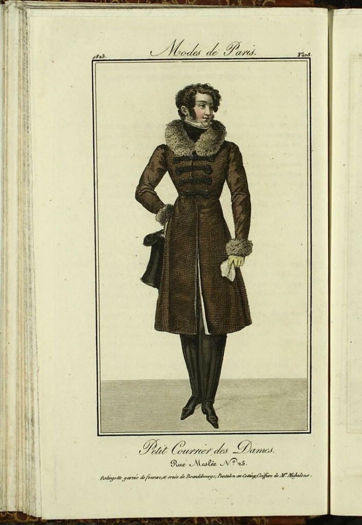 Miniatura de Petit Courrier des Dames : annonces des modes, des nouveautés et des arts del 25 de Enero de 1823