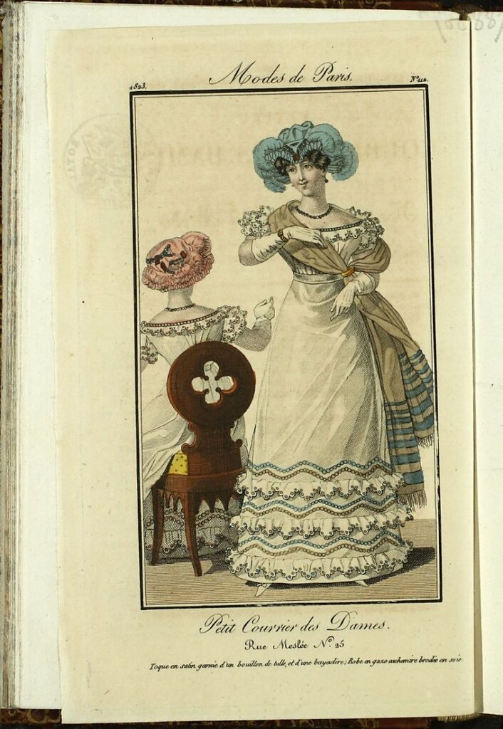 Miniatura de Petit Courrier des Dames : annonces des modes, des nouveautés et des arts del 15 de Febrero de 1823