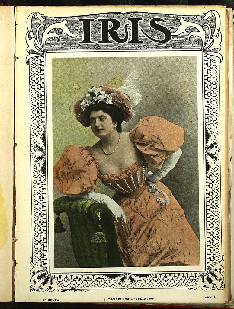 Miniatura de Iris : revista semanal Ilustrada del 1 de julio de 1899, Nº8