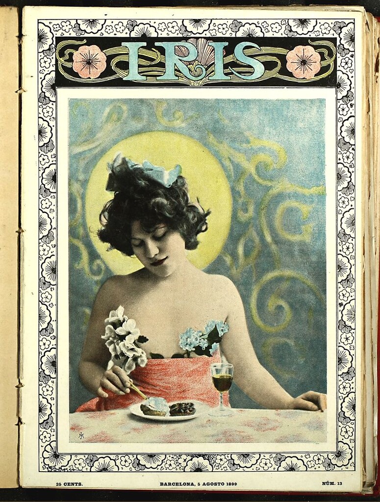 Miniatura de Iris : revista semanal Ilustrada del 5 de agosto de 1899, Nº13
