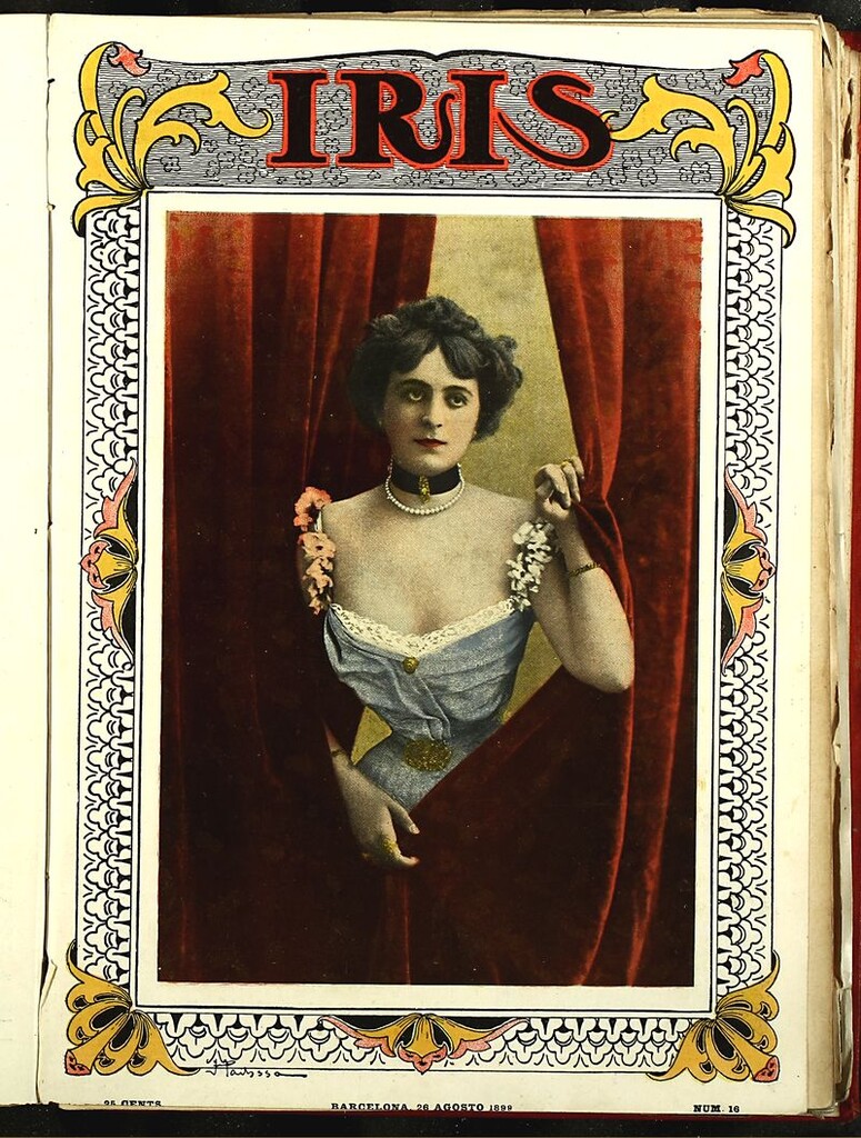 Miniatura de Iris : revista semanal Ilustrada del 26 de agosto de 1899, Nº16