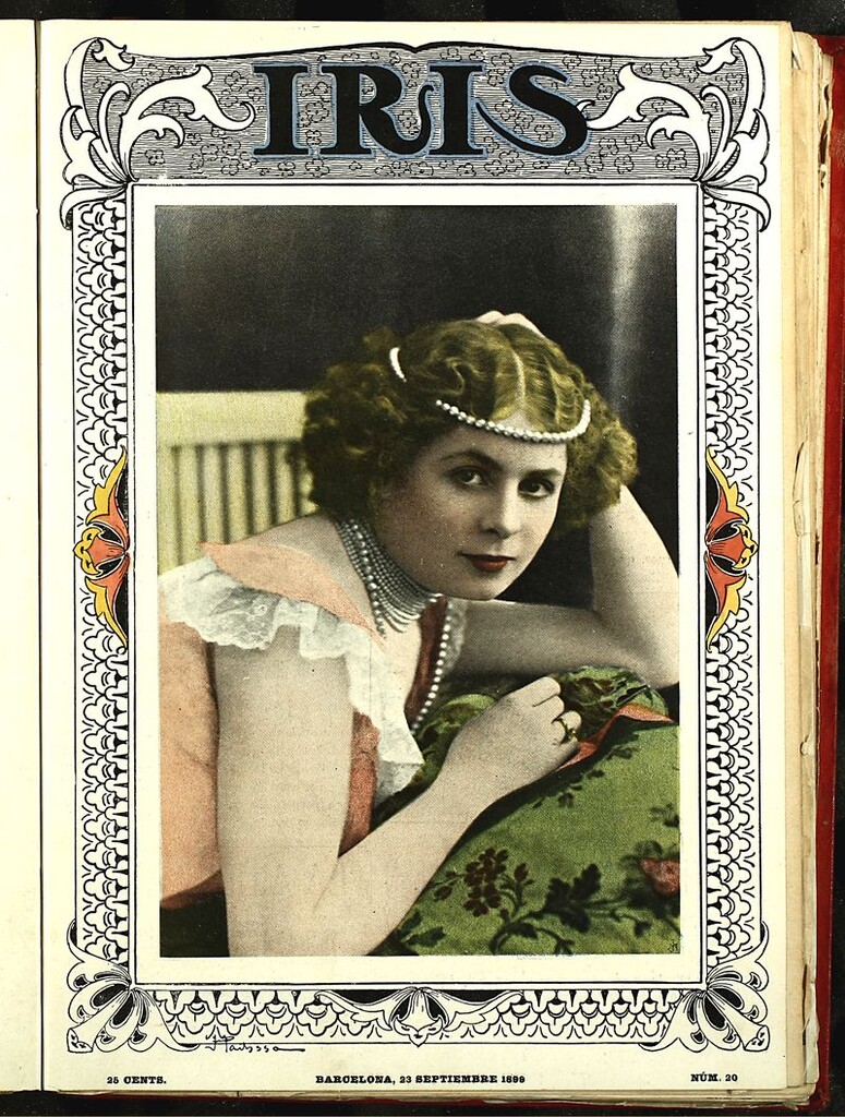Miniatura de Iris : revista semanal Ilustrada del 30 de septiembre de 1899, Nº21