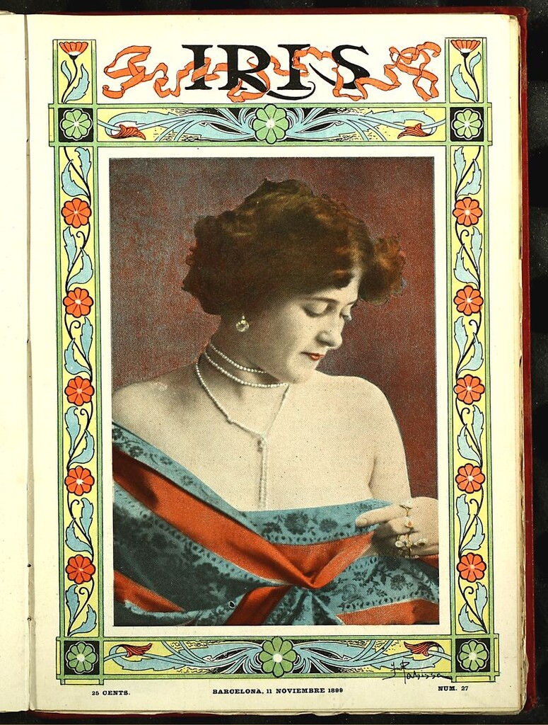 Miniatura de Iris : revista semanal Ilustrada del 11 de noviembre de 1899, Nº27