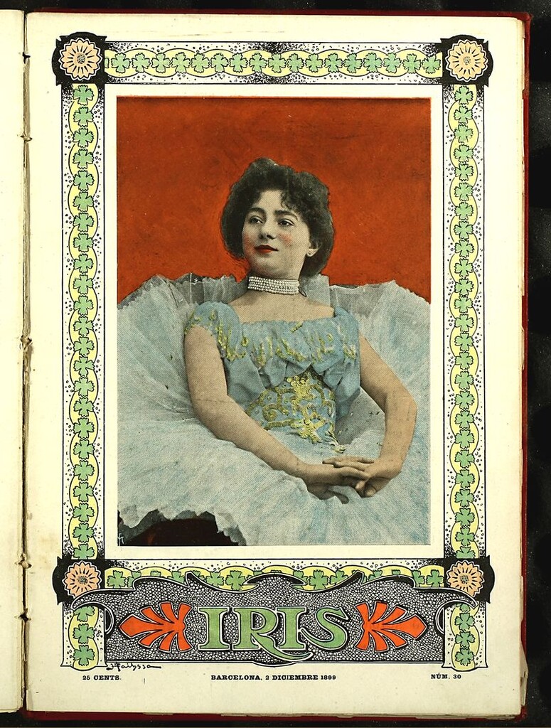 Miniatura de Iris : revista semanal Ilustrada del 2 de diciembre de 1899, Nº30