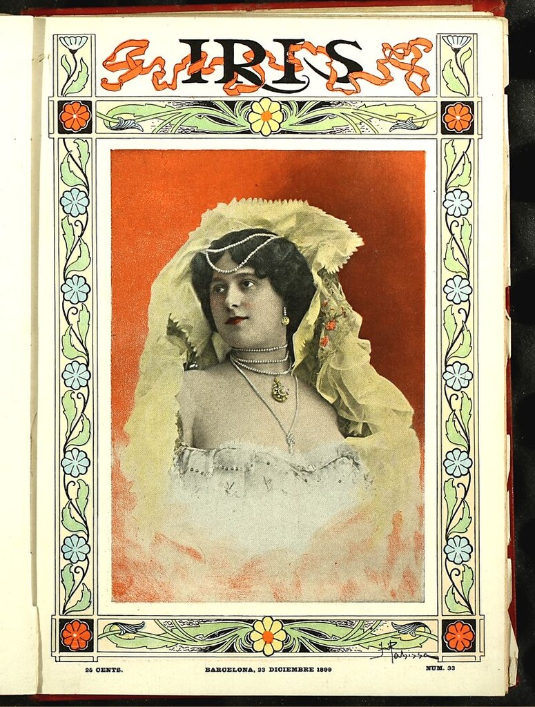 Miniatura de Iris : revista semanal Ilustrada del 23 de diciembre de 1899, Nº33