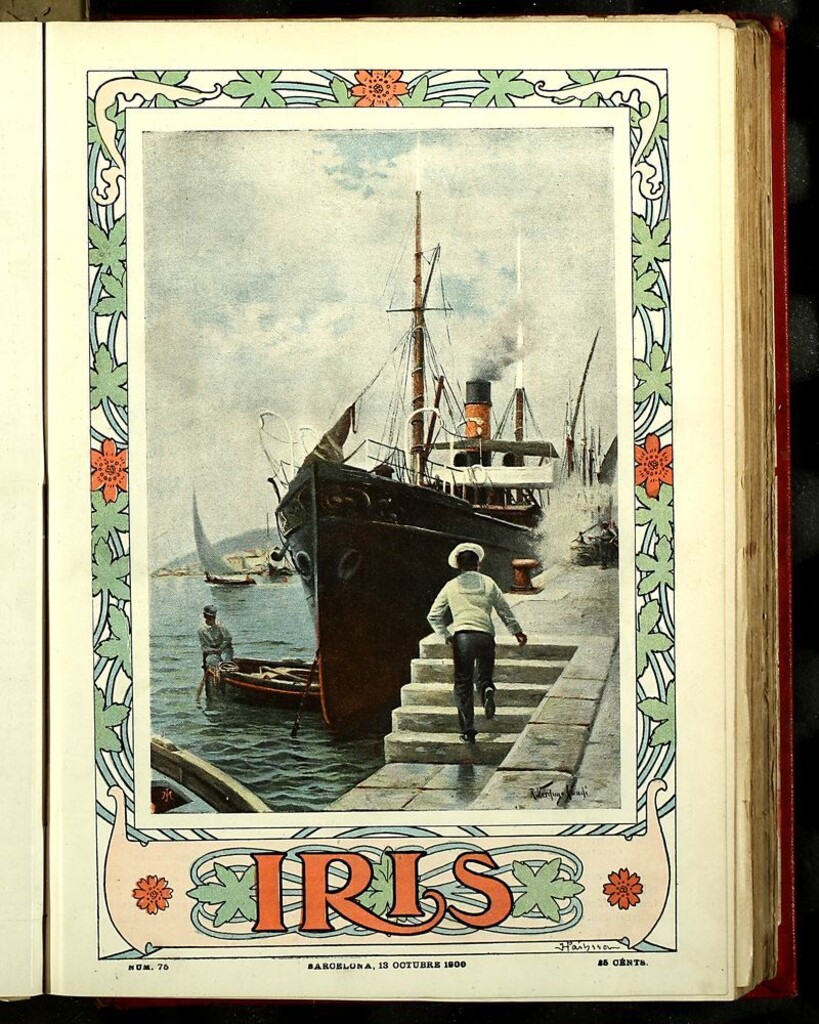 Miniatura de Iris : revista semanal Ilustrada del 13 de octubre de 1900, Nº75